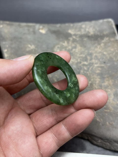 古玩玉器玉環真品鑒賞圖