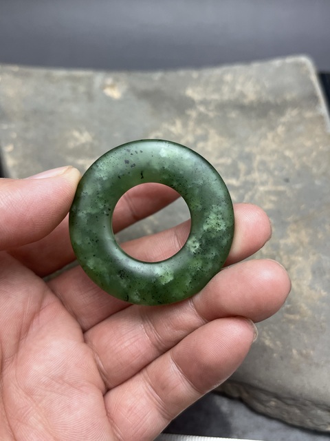 古玩玉器玉環真品鑒賞圖