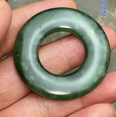 古玩玉器玉環真品鑒賞圖