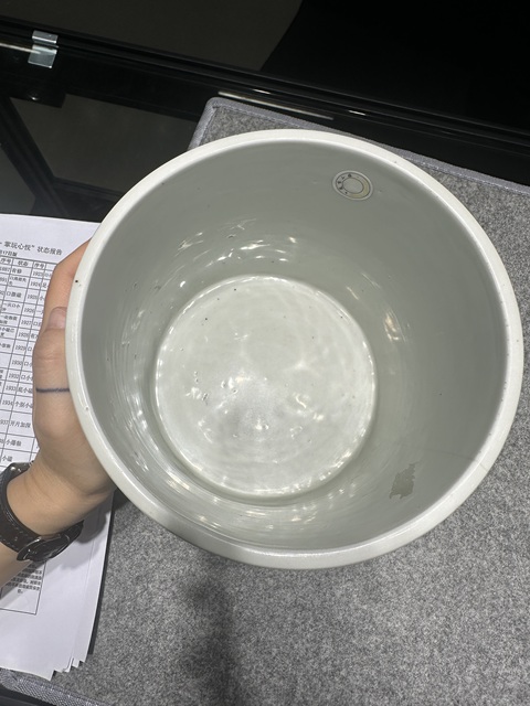 古玩陶瓷青花人物故事紋筆筒真品鑒賞圖