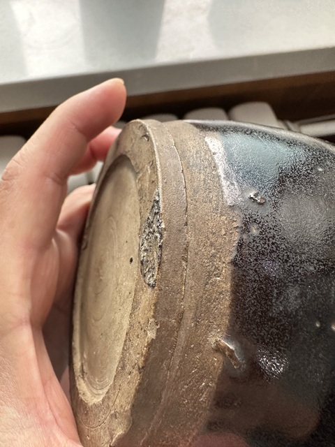 古玩陶瓷黑釉雙系罐真品鑒賞圖