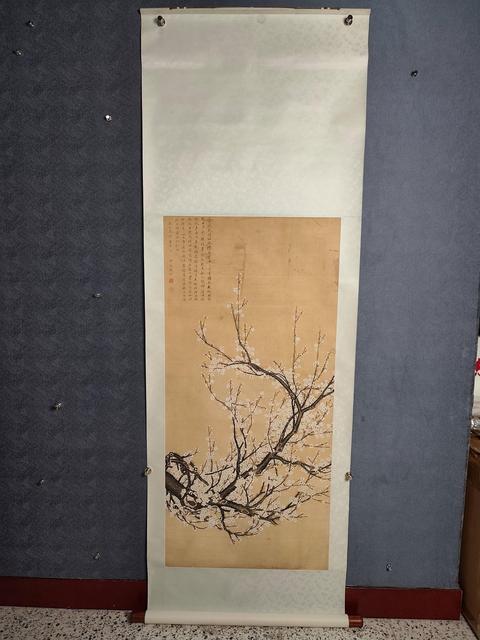 古玩字畫梅花真品鑒賞圖