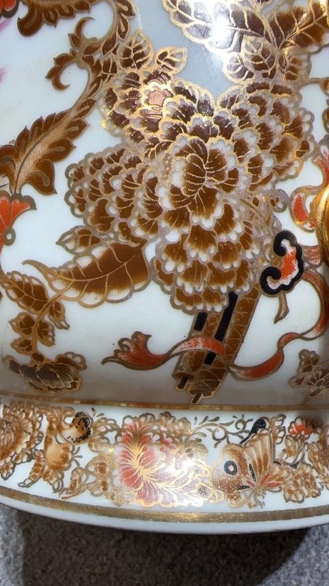 古玩陶瓷廣彩器真品鑒賞圖