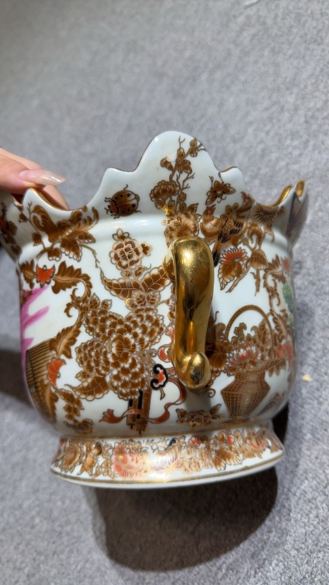 古玩陶瓷廣彩器真品鑒賞圖