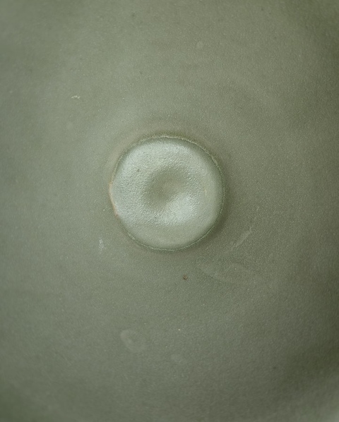 古玩陶瓷耀州窯青釉茶盞真品鑒賞圖