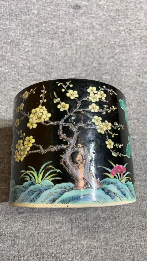 古玩陶瓷青花執壺真品鑒賞圖