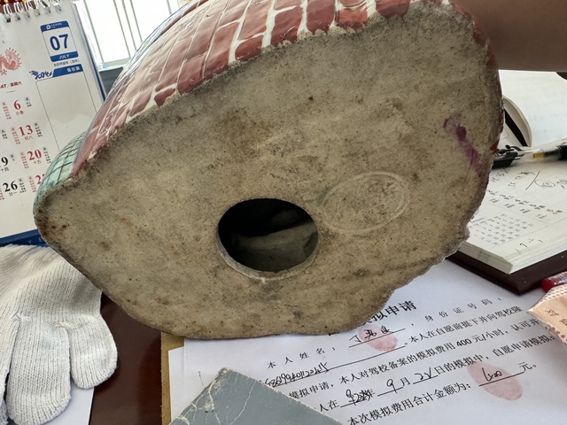 古玩陶瓷袈裟羅漢真品鑒賞圖