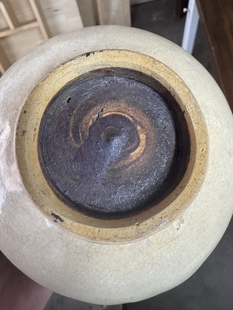 古玩陶瓷安南窯青花花卉紋碗真品鑒賞圖