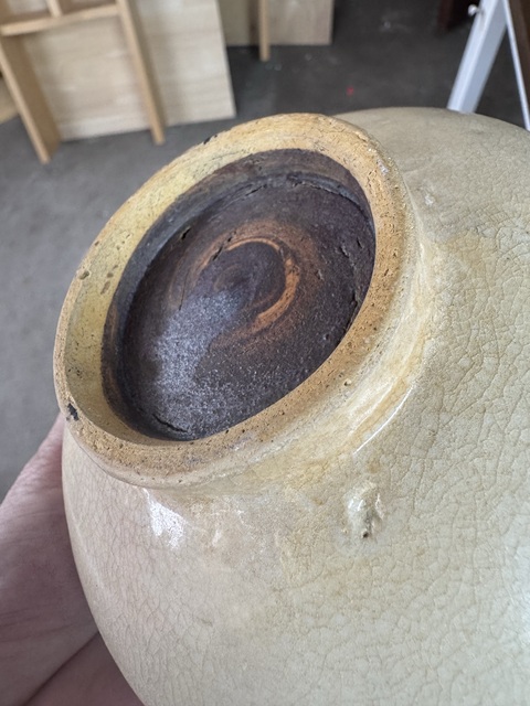 古玩陶瓷安南窯青花花卉紋碗真品鑒賞圖