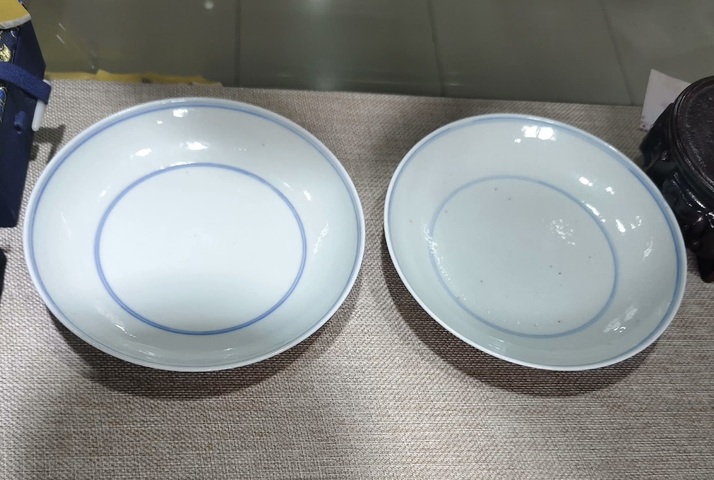 古玩陶瓷白釉盤拍賣,當前價格50000元
