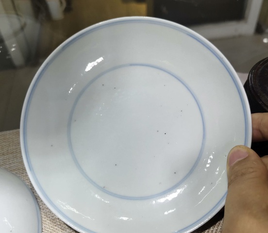 古玩陶瓷白釉盤拍賣,當前價格50000元