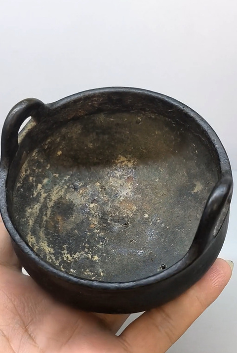 古玩銅器銅爐真品鑒賞圖