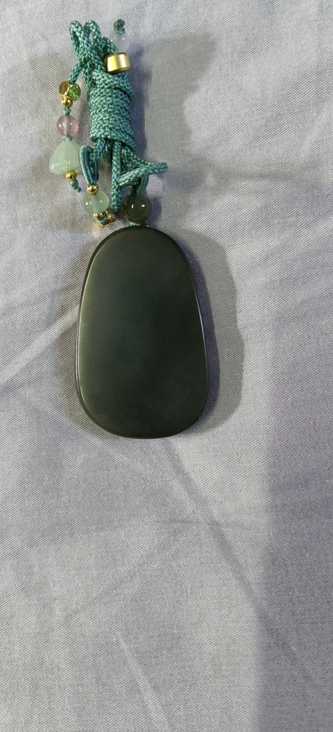 古玩玉器觀音牌子真品鑒賞圖