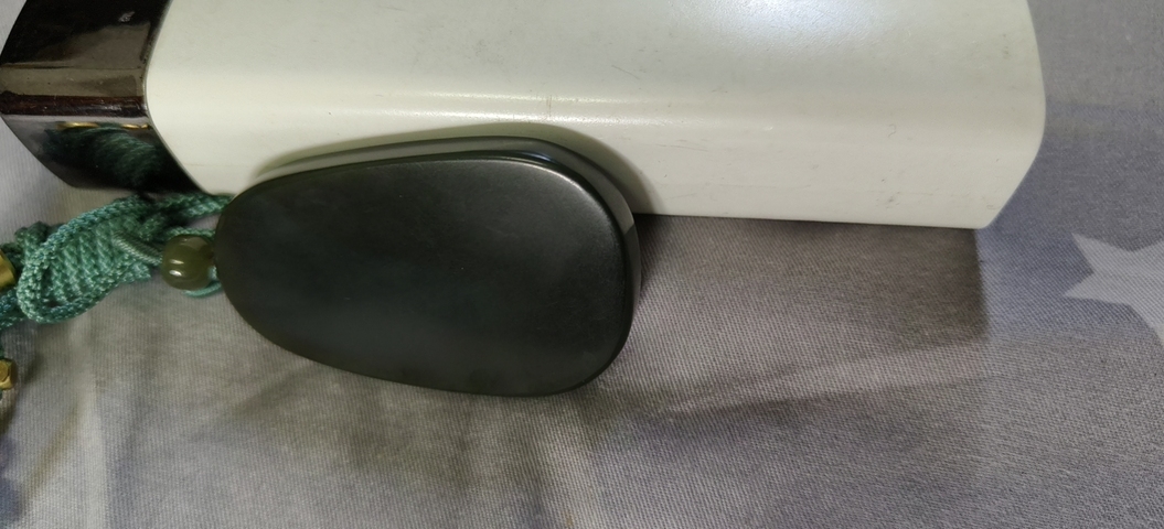 古玩玉器觀音牌子真品鑒賞圖