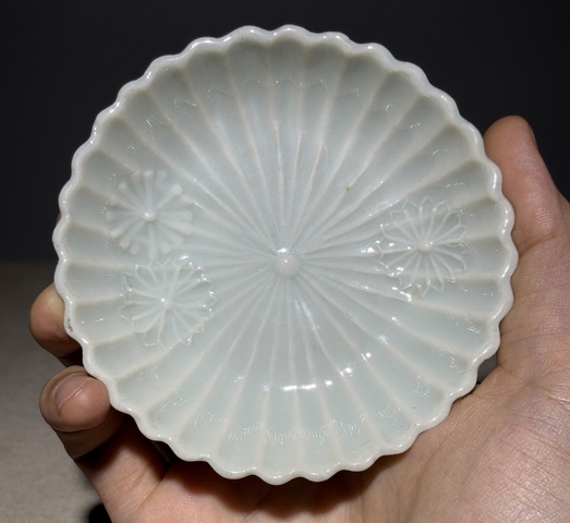 古玩陶瓷印花盤真品鑒賞圖