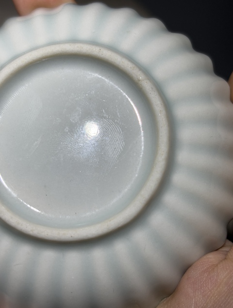 古玩陶瓷印花盤真品鑒賞圖