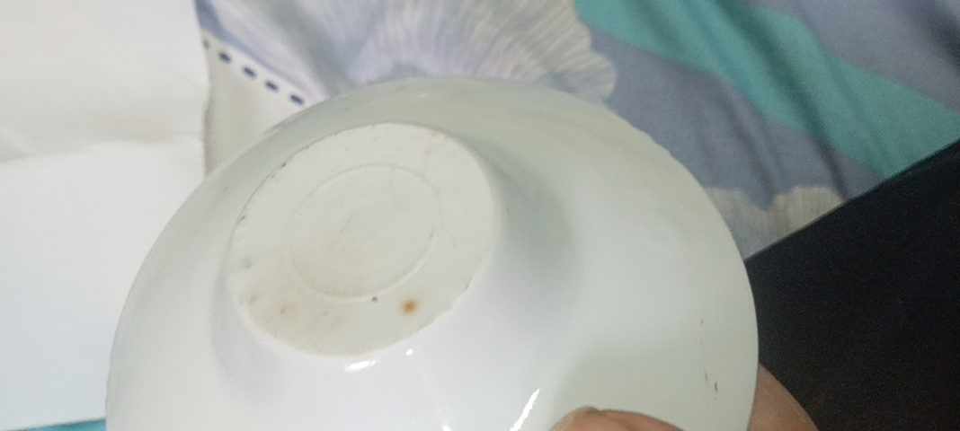 古玩陶瓷藍料彩蓋碗真品鑒賞圖