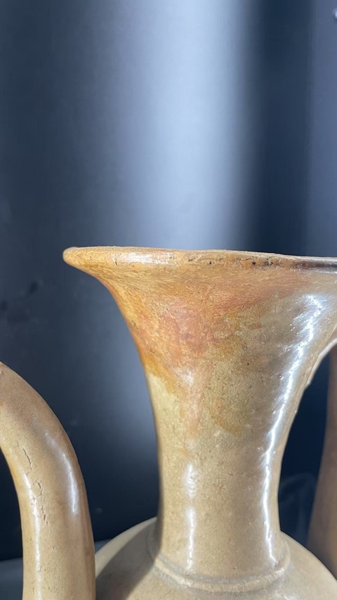 古玩陶瓷青瓷執(zhí)壺真品鑒賞圖