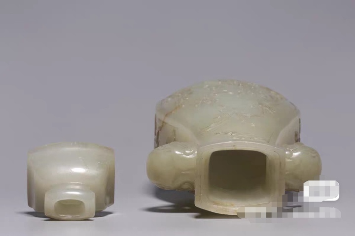 古玩玉器玉瓶真品鑒賞圖