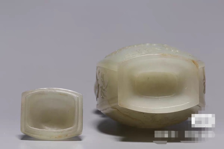 古玩玉器玉瓶真品鑒賞圖