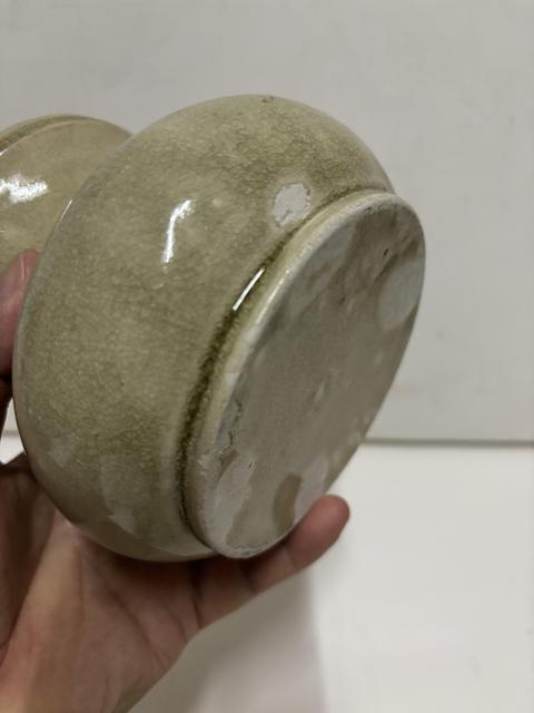 古玩陶瓷青釉瓶真品鑒賞圖