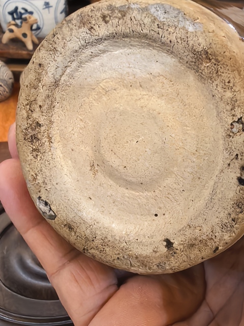 古玩陶瓷紫金釉蓋缸真品鑒賞圖