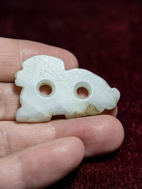 古玩玉器清代瑞獸拍賣，當前價格1200元