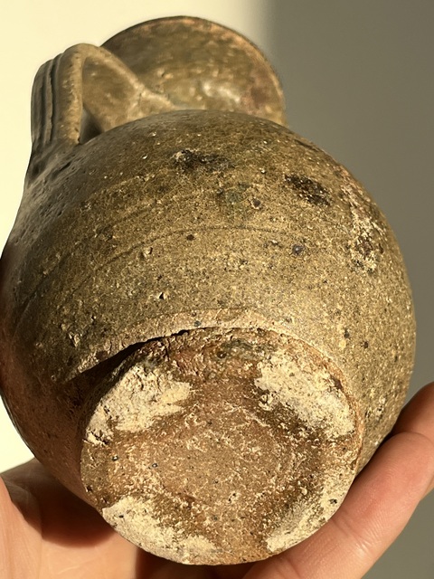 古玩陶瓷青釉執壺真品鑒賞圖