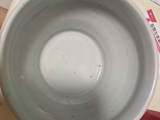 古玩陶瓷青花纏枝花卉馬蹄尊真品鑒賞圖