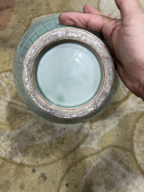 古玩陶瓷青釉罐真品鑒賞圖