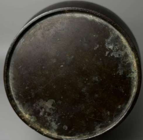 古玩銅器銅賞瓶真品鑒賞圖