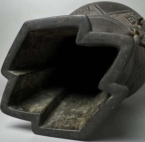 古玩銅器銅賞瓶真品鑒賞圖