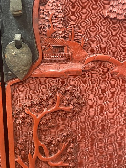 古玩雜項(xiàng)剔紅真品鑒賞圖