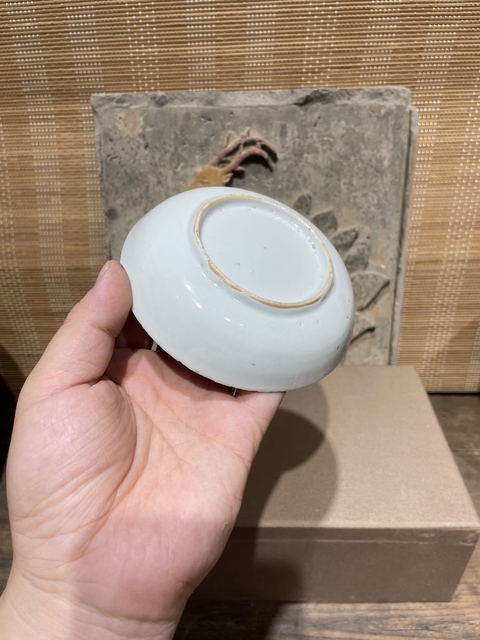 古玩陶瓷清早期五彩人物故事圖盤真品鑒賞圖