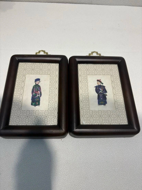 古玩陶瓷人物畫真品鑒賞圖