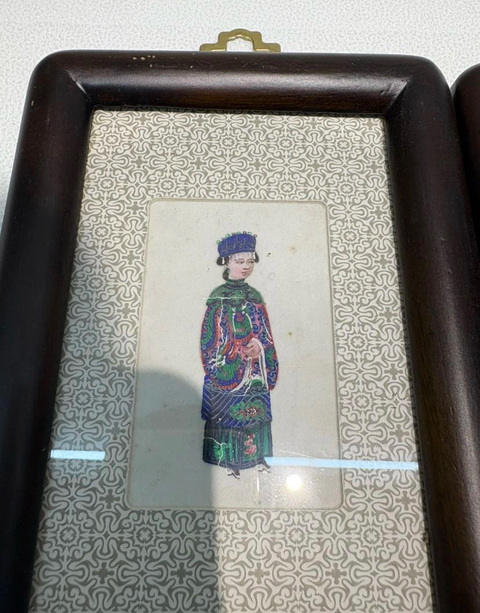 古玩陶瓷人物畫真品鑒賞圖