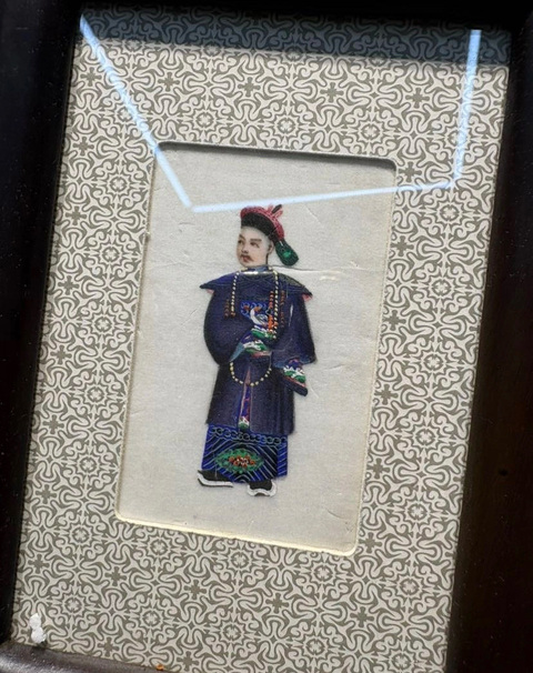 古玩陶瓷人物畫真品鑒賞圖