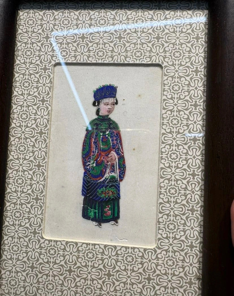 古玩陶瓷人物畫真品鑒賞圖