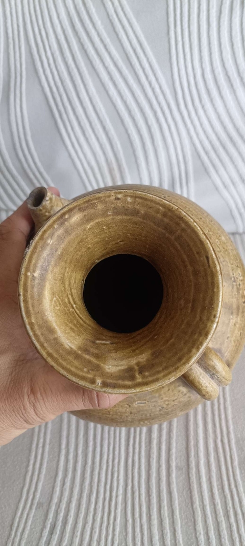 古玩陶瓷鞏義窯唐代執(zhí)壺拍賣，當前價格16000元