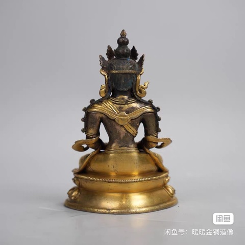 古玩銅器造像真品鑒賞圖