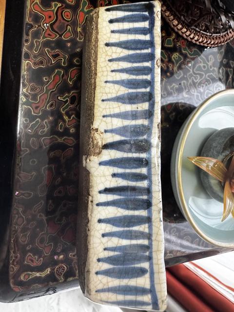 古玩陶瓷嬰戲紋青花盤真品鑒賞圖