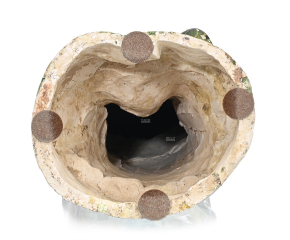 古玩陶瓷三彩人物陶俑真品鑒賞圖