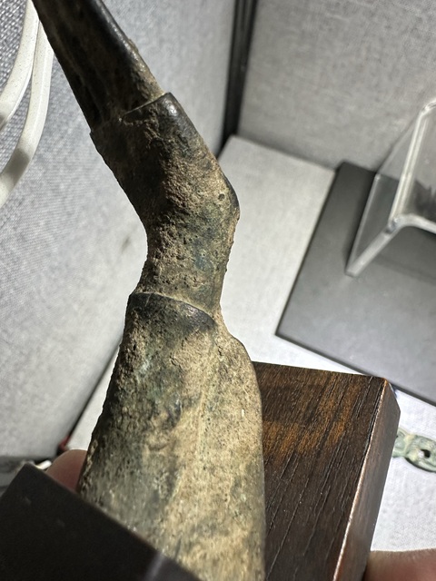 古玩銅器手臂真品鑒賞圖