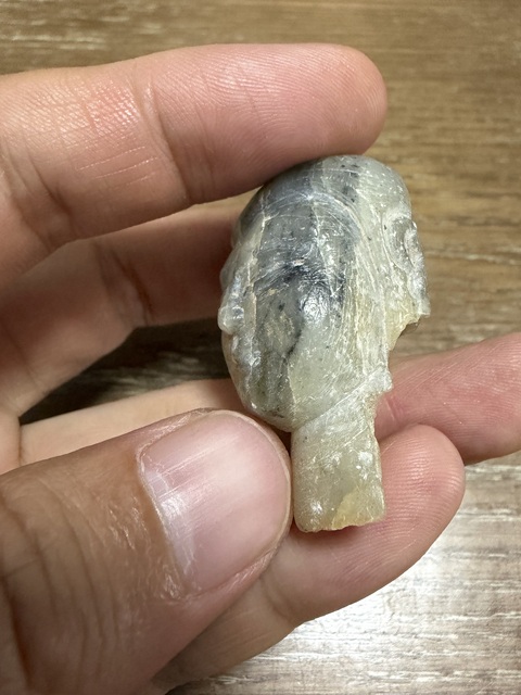 古玩雜項佛頭真品鑒賞圖