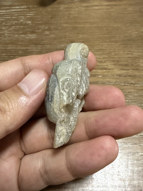 古玩雜項佛頭真品鑒賞圖