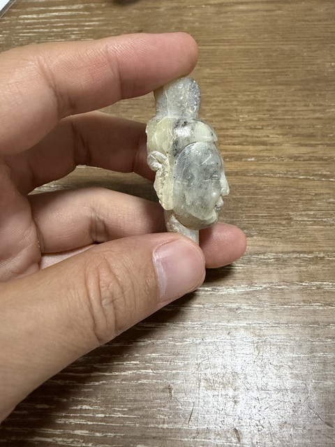 古玩雜項佛頭真品鑒賞圖