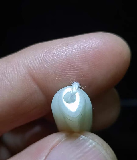 古玩玉器和田玉翁仲真品鑒賞圖