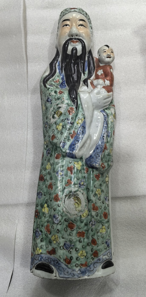 古玩陶瓷粉彩瓷塑真品鑒賞圖