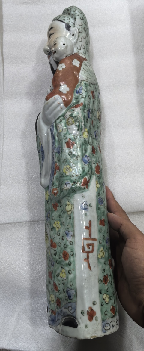 古玩陶瓷粉彩瓷塑真品鑒賞圖