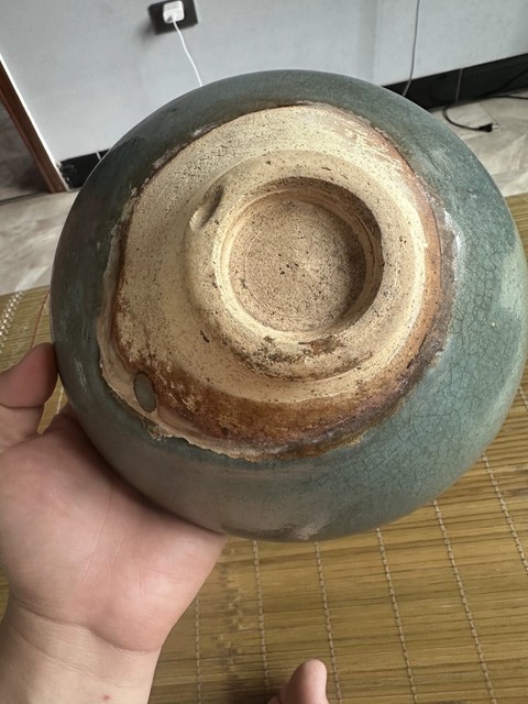 古玩陶瓷元鈞真品鑒賞圖